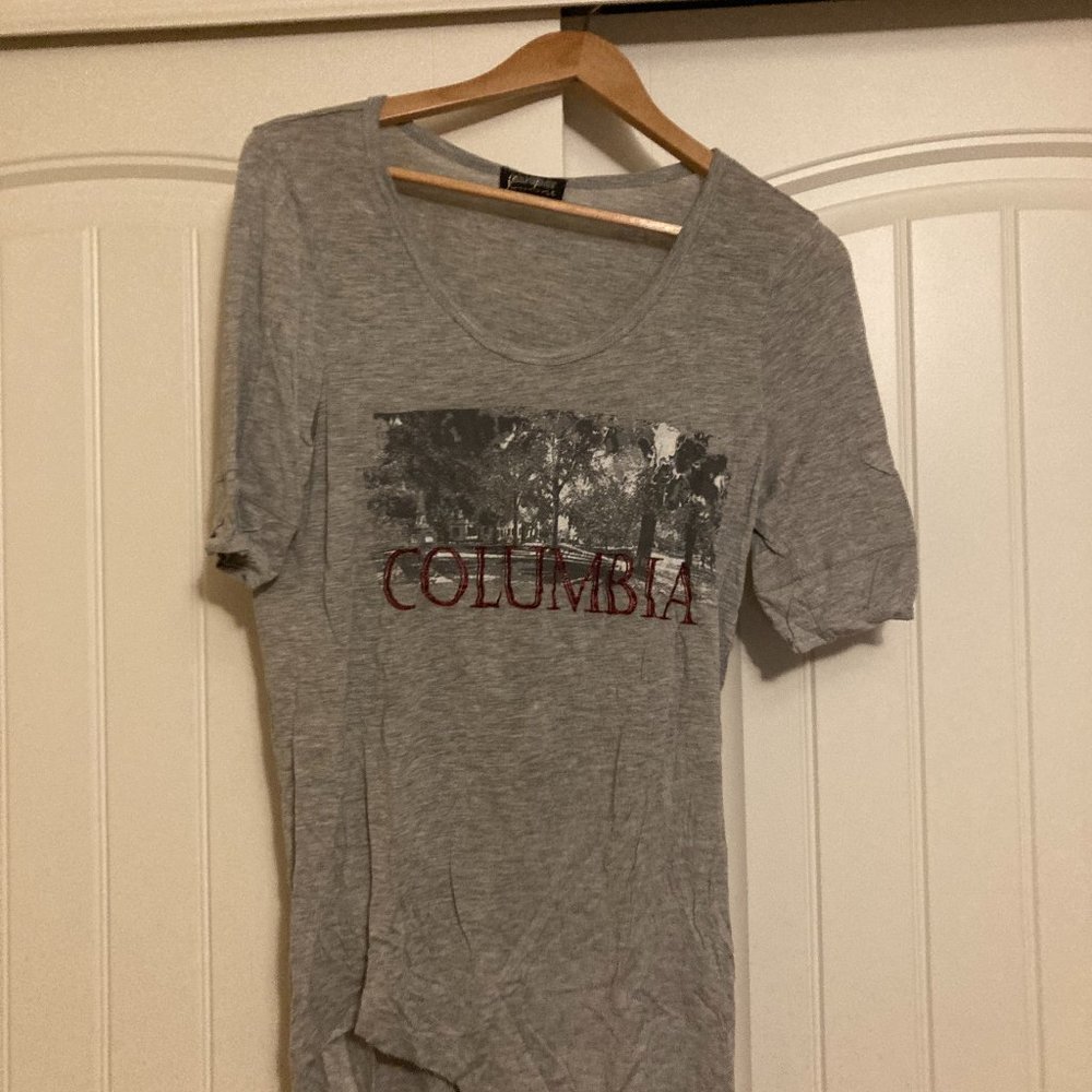 University of South Carolina Columbia T Shirt Gameday Couture Gray Medium